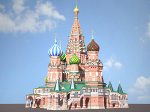 Saint Basils Cathedral 3D 模型