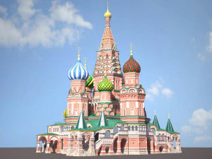 Saint Basils Cathedral 3D Model