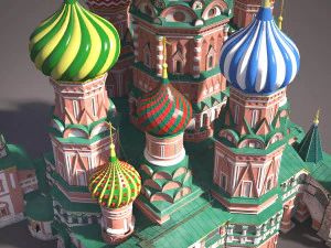 Saint Basils Cathedral 3D Model