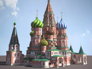 Saint Basils Cathedral 3D 模型