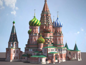 Saint Basils Cathedral 3D Model