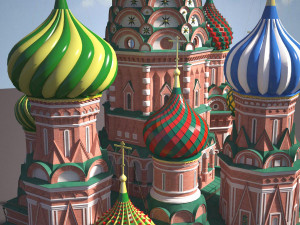Saint Basils Cathedral 3D 模型