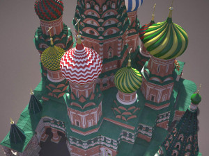 Saint Basils Cathedral 3D 模型