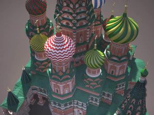 Saint Basils Cathedral 3D Model