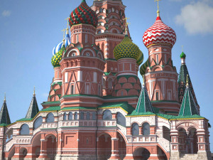 Saint Basils Cathedral 3D 模型