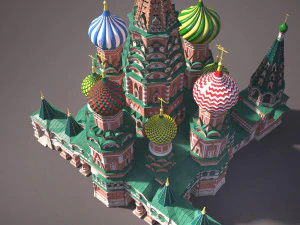 Saint Basils Cathedral 3D Model
