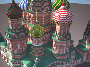 Saint Basils Cathedral 3D Model