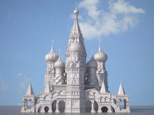 Saint Basils Cathedral 3D Model