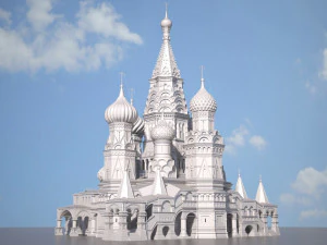 Saint Basils Cathedral 3D Model