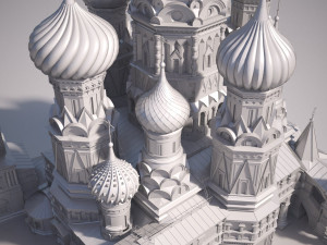 Saint Basils Cathedral 3D 模型