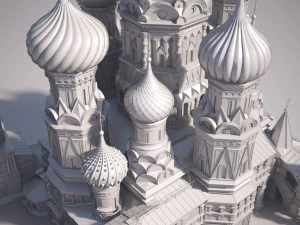 Saint Basils Cathedral 3D Model