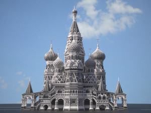 Saint Basils Cathedral 3D 模型