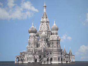 Saint Basils Cathedral 3D 模型
