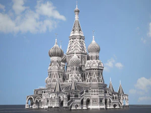 Saint Basils Cathedral 3D Model
