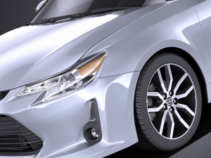 Scion tC 2016 vray 3D 模型