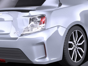 Scion tC 2016 vray 3D 模型