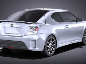 Scion tC 2016 vray 3D 模型