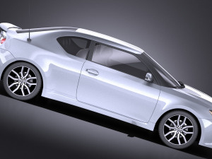 Scion tC 2016 vray 3D 模型