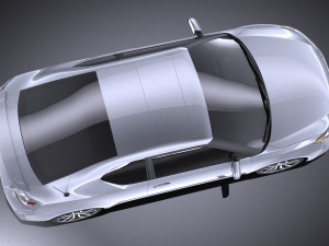 Scion tC 2016 vray 3D 模型