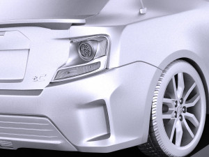Scion tC 2016 vray 3D 模型