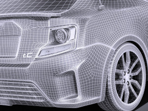 Scion tC 2016 vray 3D 模型