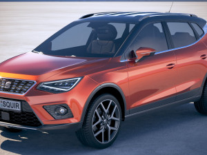 Seat Arona 2018 3D Model