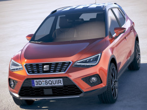 Seat Arona 2018 3D Модель
