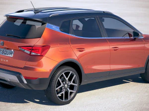 Seat Arona 2018 3D Model