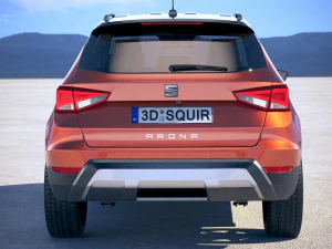 Seat Arona 2018 3D Model