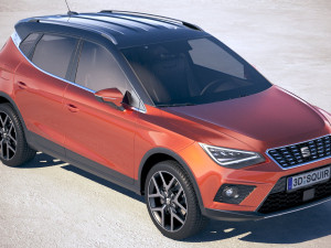 Seat Arona 2018 3D Модель