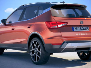 Seat Arona 2018 3D Model
