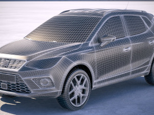 Seat Arona 2018 3D Модель