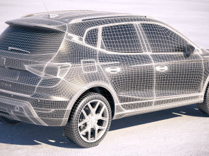Seat Arona 2018 3D Модель
