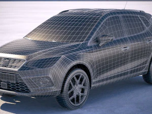Seat Arona 2018 3D Model