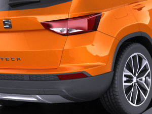 Seat Ateca 2018 vray 3D 模型