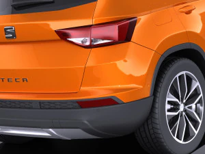 Seat Ateca 2018 vray 3D Model