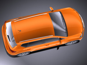Seat Ateca 2018 vray 3D 模型