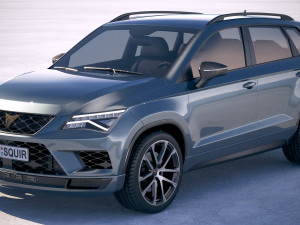 Seat Ateca Cupra 2019 3Dモデル