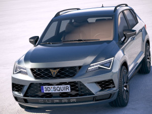 Seat Ateca Cupra 2019 Model 3D