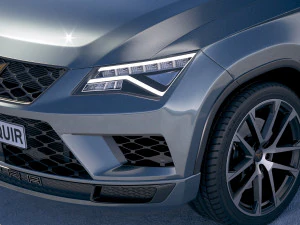 Seat Ateca Cupra 2019 3D Model