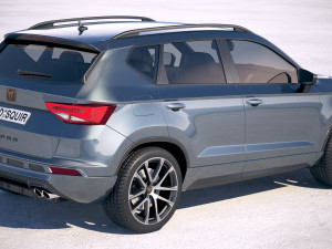 Seat Ateca Cupra 2019 Model 3D