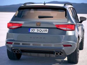Seat Ateca Cupra 2019 3D Model