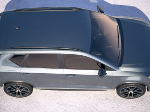 Seat Ateca Cupra 2019 Model 3D