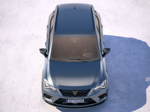 Seat Ateca Cupra 2019 Model 3D