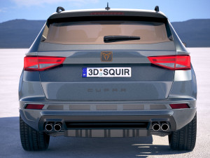 Seat Ateca Cupra 2019 Model 3D