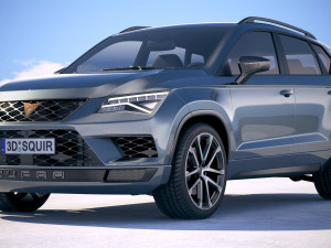 Seat Ateca Cupra 2019 Model 3D