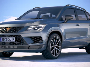 Seat Ateca Cupra 2019 3D Model