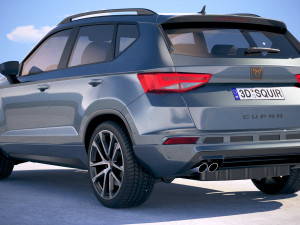 Seat Ateca Cupra 2019 Model 3D