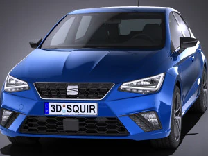 Seat Ibiza 2018 3D Model