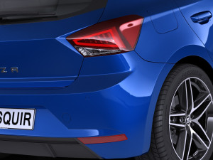Seat Ibiza 2018 3D 模型
